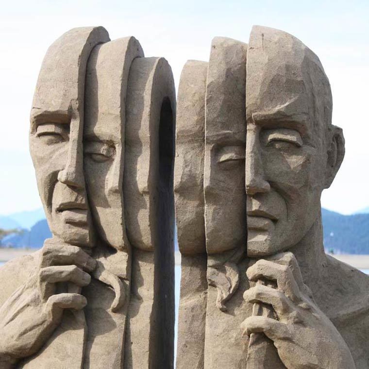 His Sand Sculptures Are Freakishly Brilliant… How Is This Even Possible?