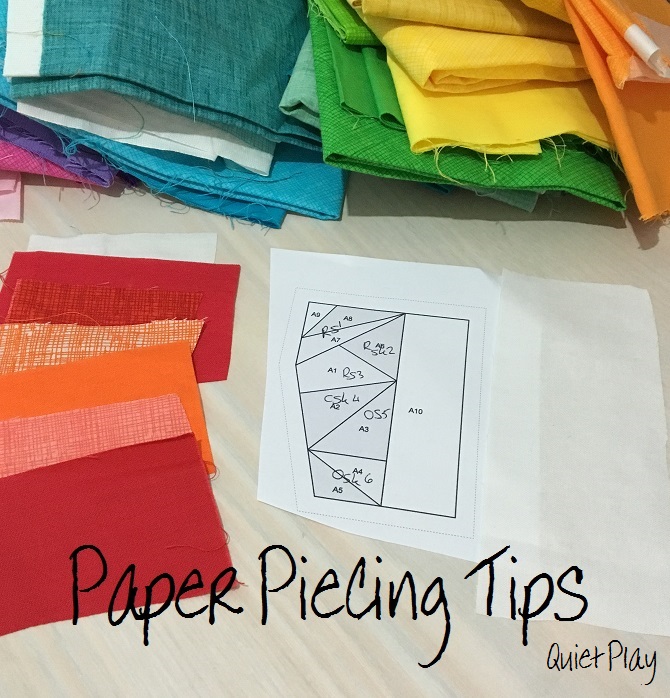 Quiet Play Paper Piecing Tips Part 2 Quiet Play Paper Piecing Tips Part 2