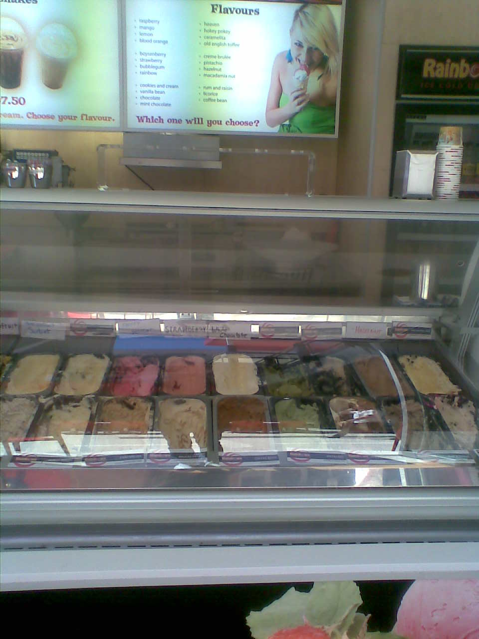 New International Students Rainbows Ice Cream Parlour by Katherine