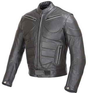 Men Motorcycle Armor Leather Jacket