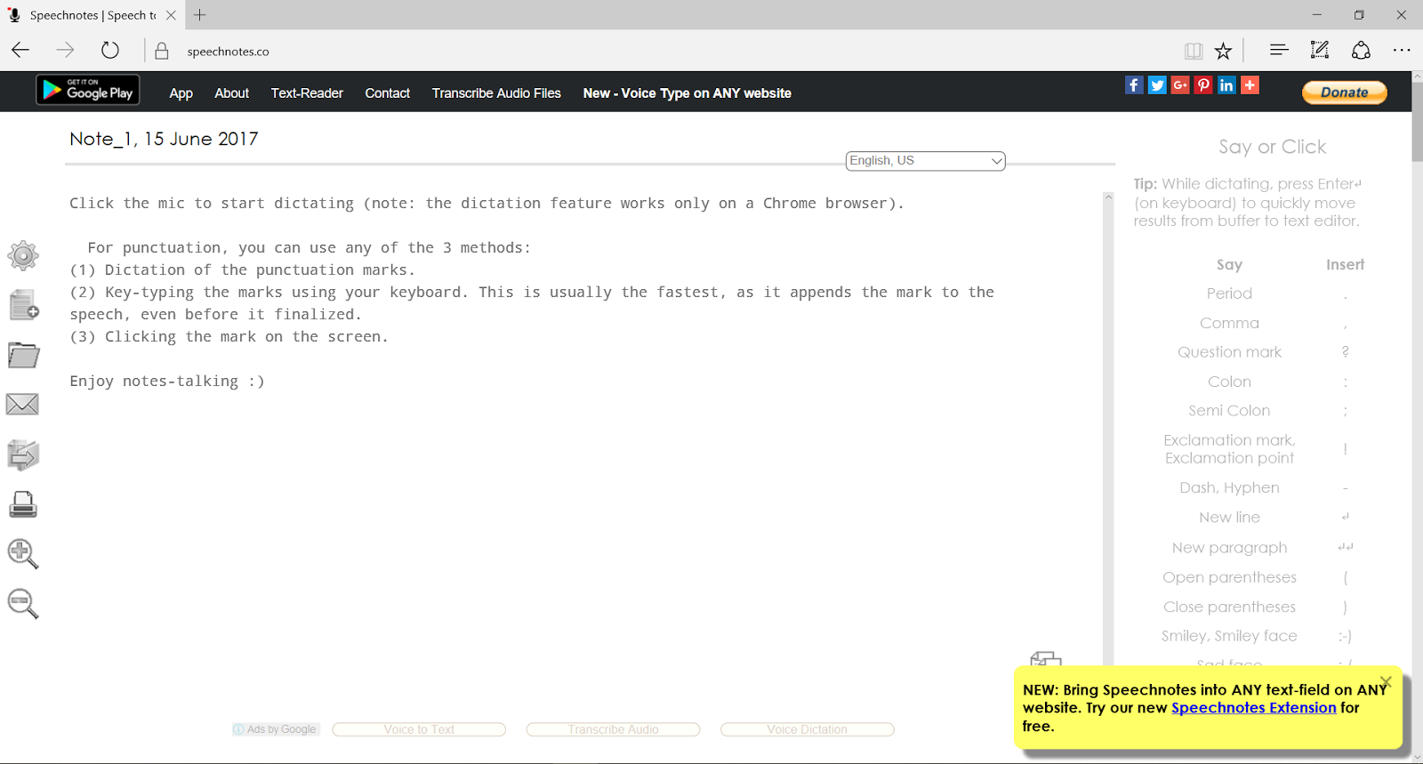 free dictation software review