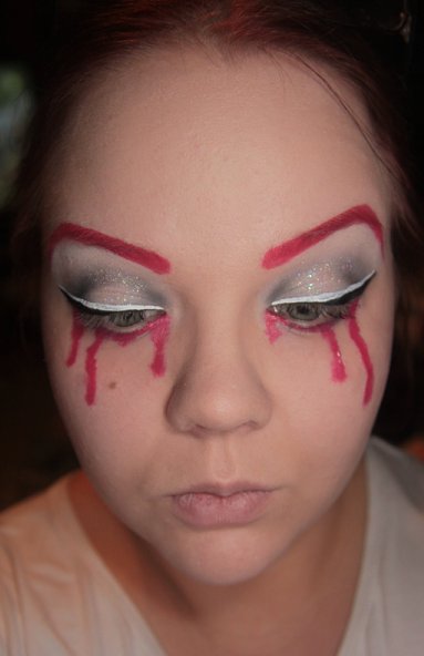 Makeup your Jangsara: Halloween tutorial: Pink Tears