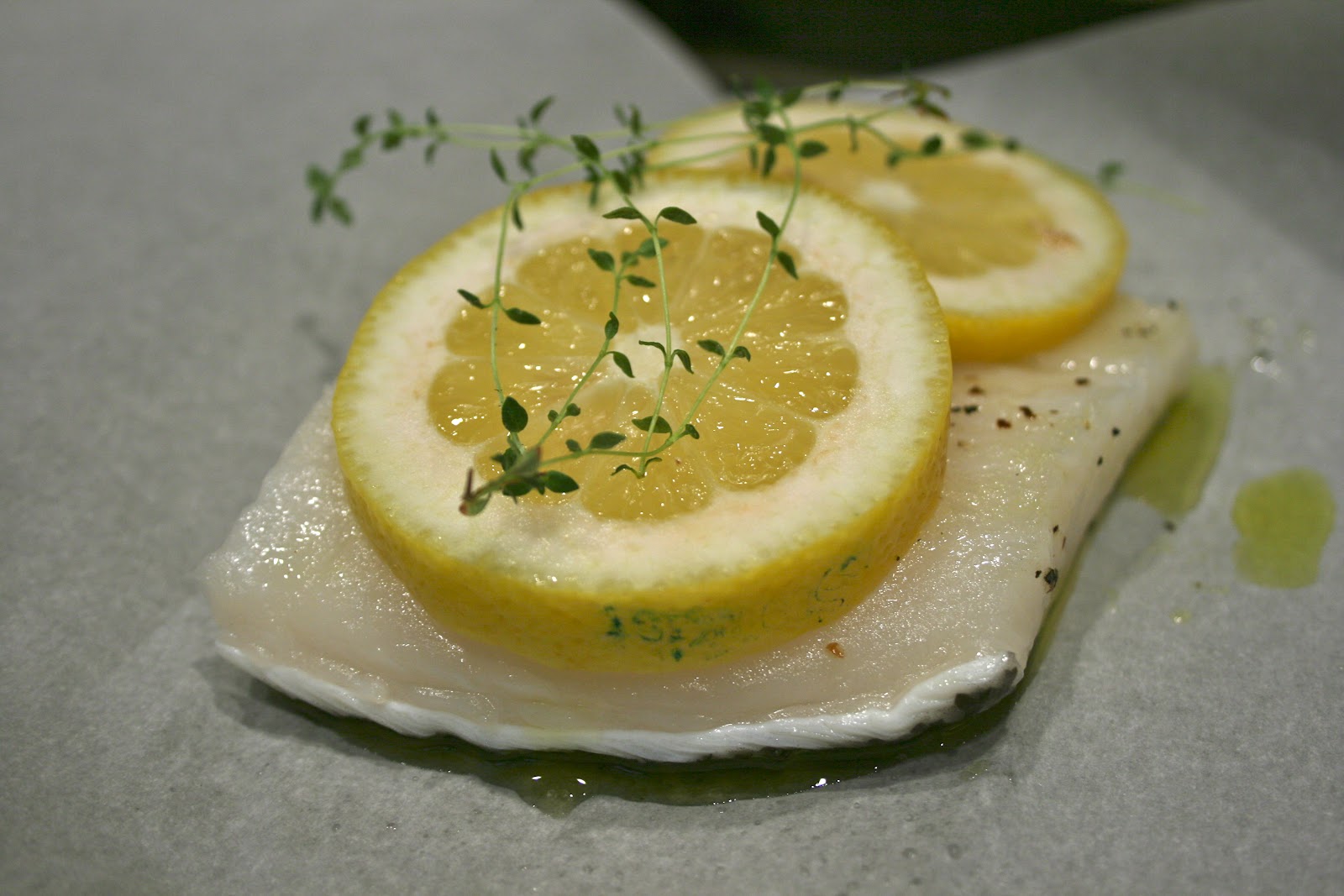 Wren's Rambles Sea Bass in Parchment Paper