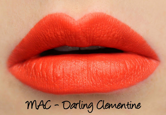 MAC MONDAY | Zac Posen - Darling Clementine Lipstick Swatches & Review