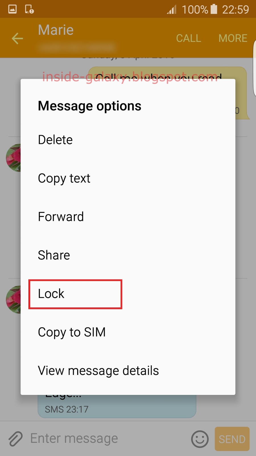 Inside Galaxy Samsung Galaxy S6 Edge How to Lock or Unlock Locked