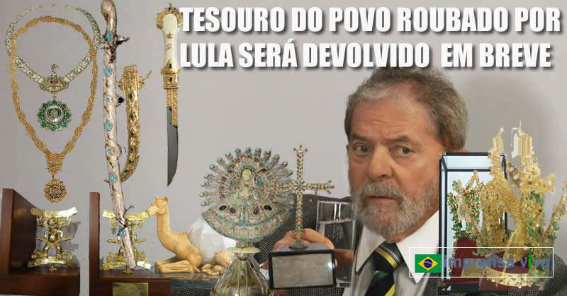 Resultado de imagem para Deposito de objetos roubado por lula