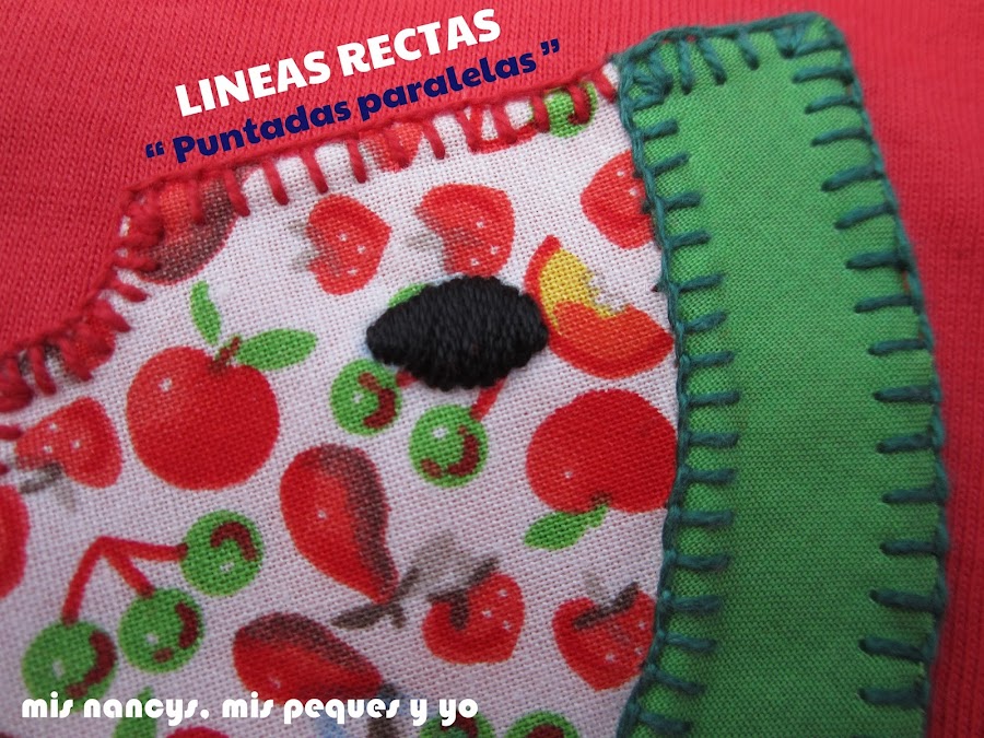 mis nancys, mis peques y yo, punto feston explicacion lineas rectas