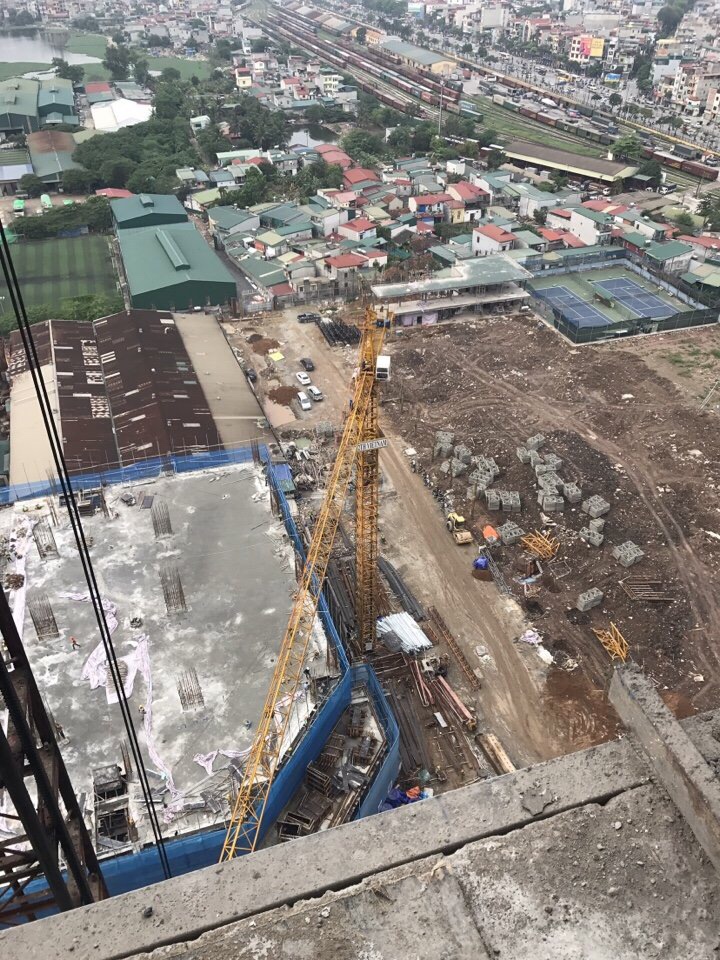 Công trường thi công dự án Eco Lake View 32 Đại Từ Công trường thi công dự án Eco Lake View 32 Đại Từ