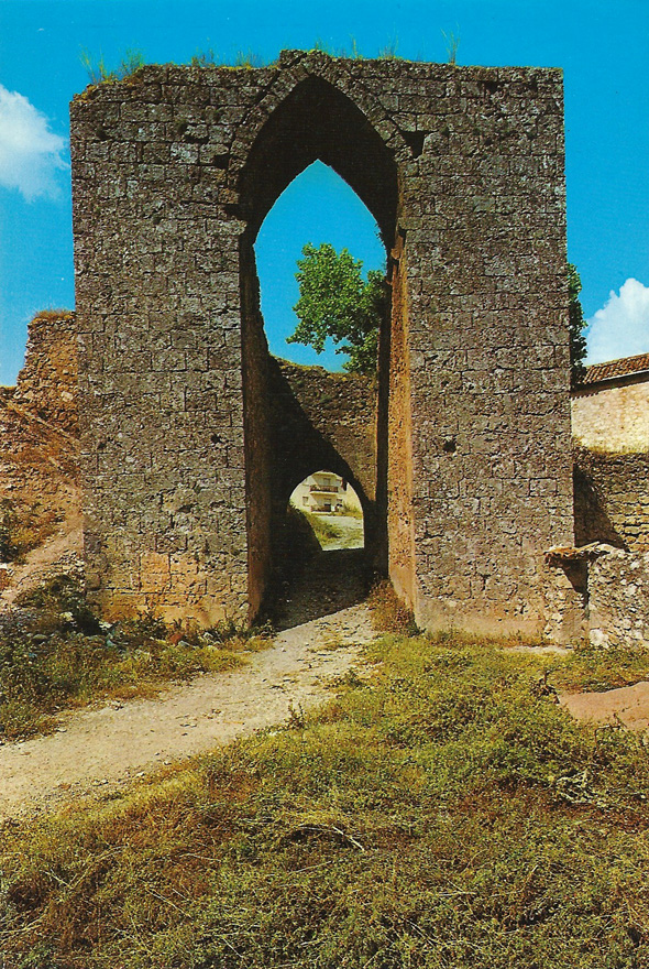 Puerta del Cozagón, postal 