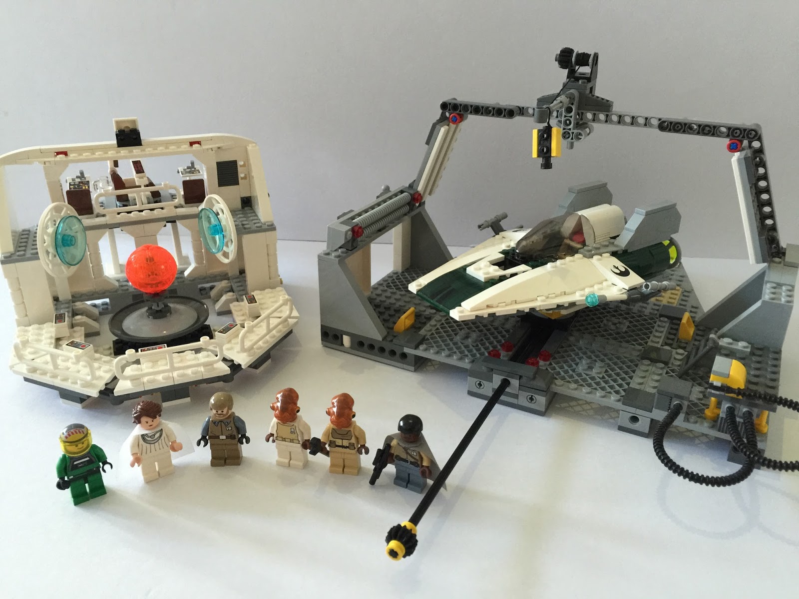 bad modbydeligt Net The Marriage of LEGO and Star Wars: Review: 7754 Home One Mon Calamari Star