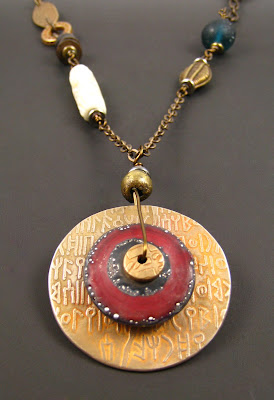 Gail's Tales...and Jewelry Design: Slowly I turn...step by step...inch