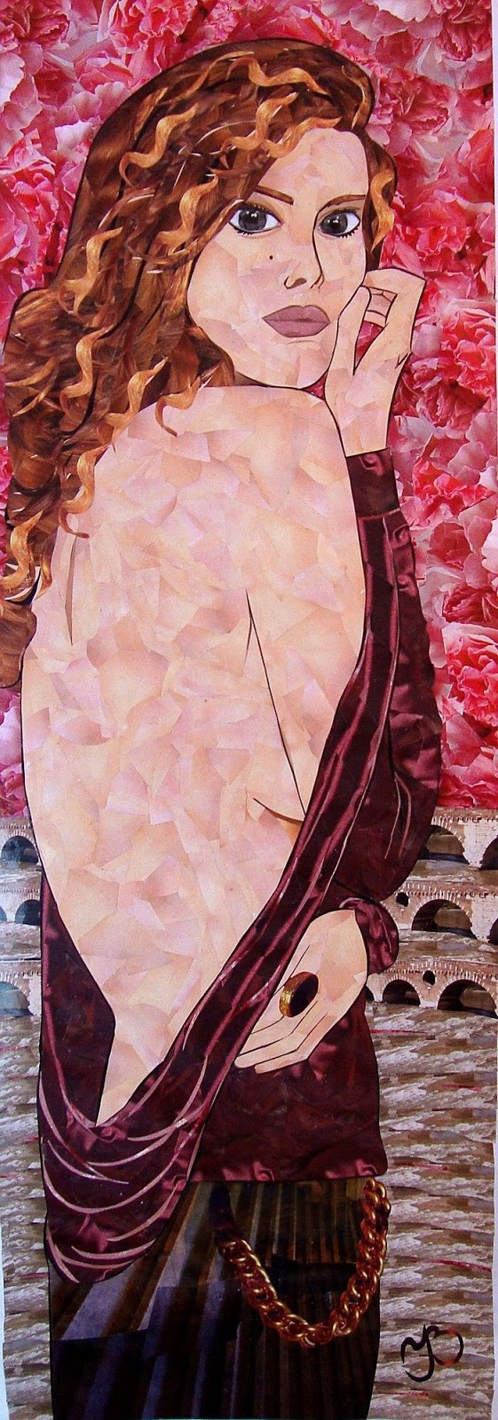 Cutout mosaic. Zarina Yayazova