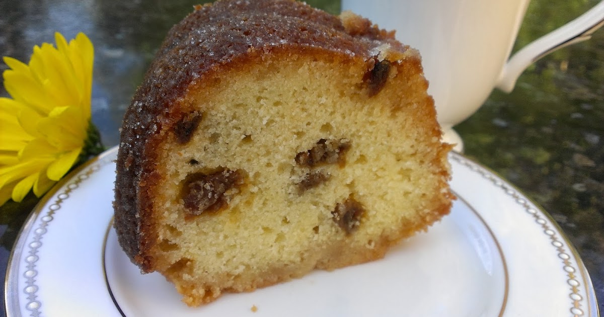 Got it Cook it Rum Raisin Cake