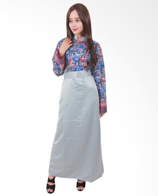 Model Gamis Batik Orang Gemuk remaja Model Gamis Batik Orang Gemuk remaja