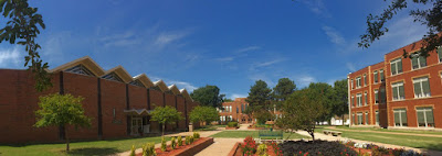 The lovely campus of Northwestern Oklahoma State University