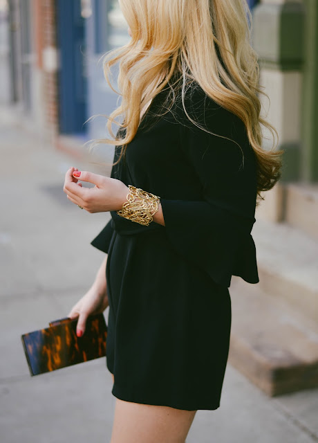 black romper for bachelorette party