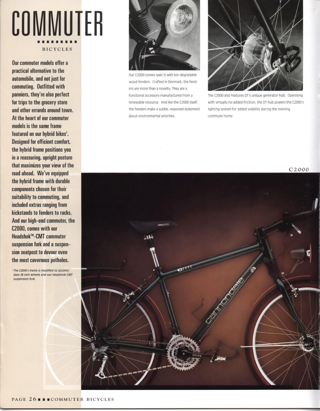 CATALOGUES CANNONDALE CANNONDALE 1994