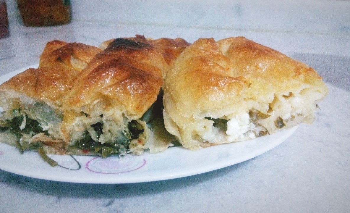 ISPANAKLI PEYNİRLİ BÖREK Mutfak Becerilerim