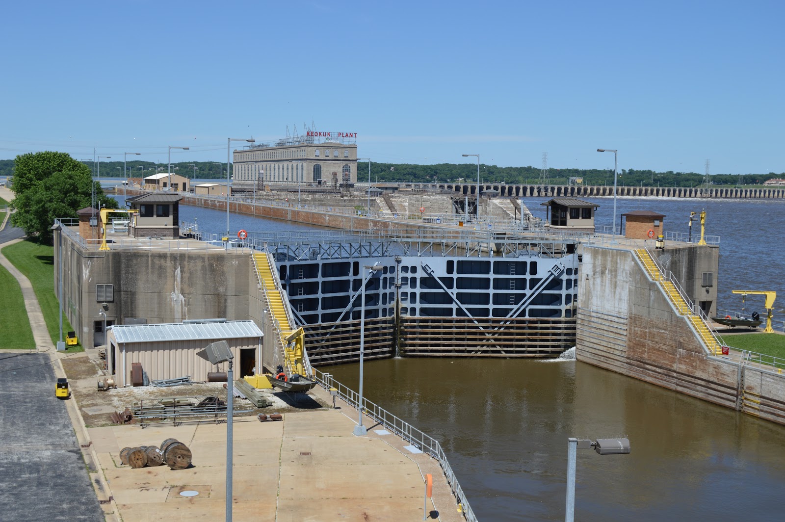 Industrial History Mississippi Lock 19 at Keokuk, IA