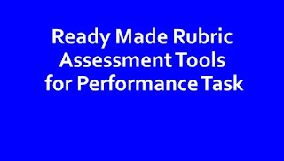 rubrics for performance task tagalog