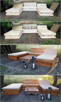 Ideas DIY para la terraza del jardín o deck de madera