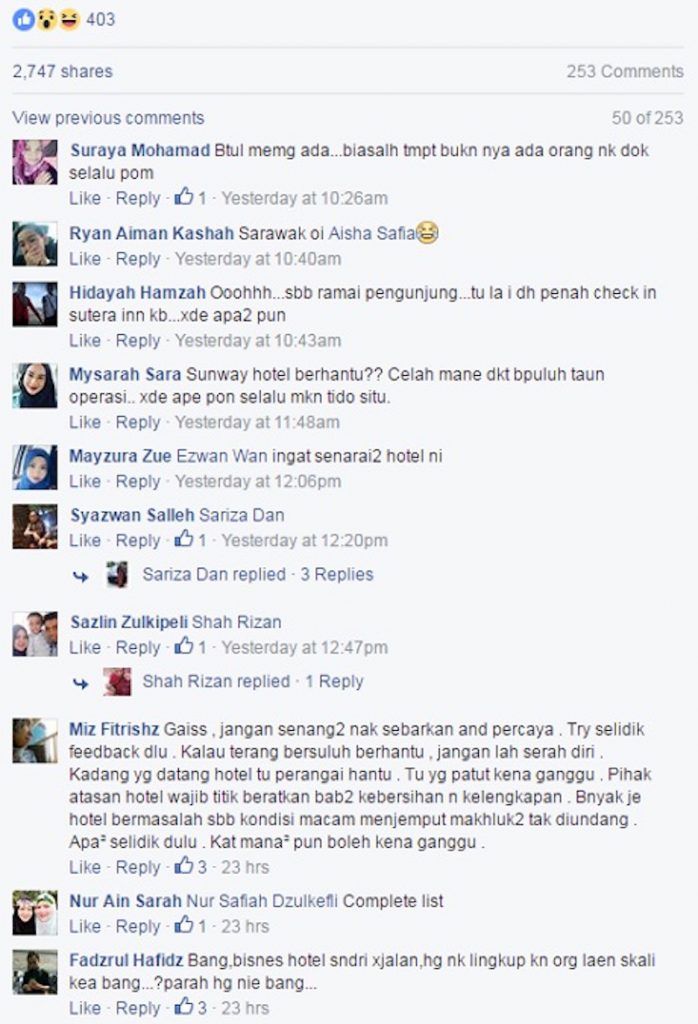 Senarai Hotel Berhantu Di Malaysia Senarai Hotel Berhantu Di Malaysia