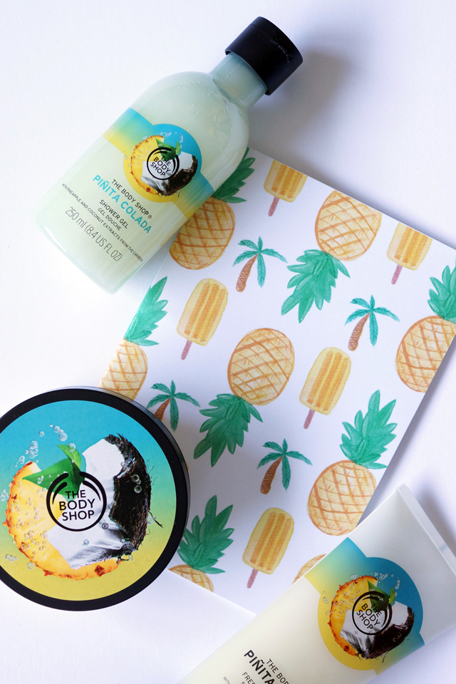 Hello Freckles The Body Shop Summer Pinita Colada Hello Freckles The Body Shop Summer Pinita Colada