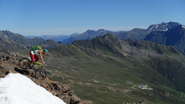 Mountainbiken am Gaislachkogel Sölden mtb