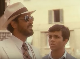 Vittorio Gassman (left) and Alessandro Momo in a scene from Dino Risi's film Profumo di donna
