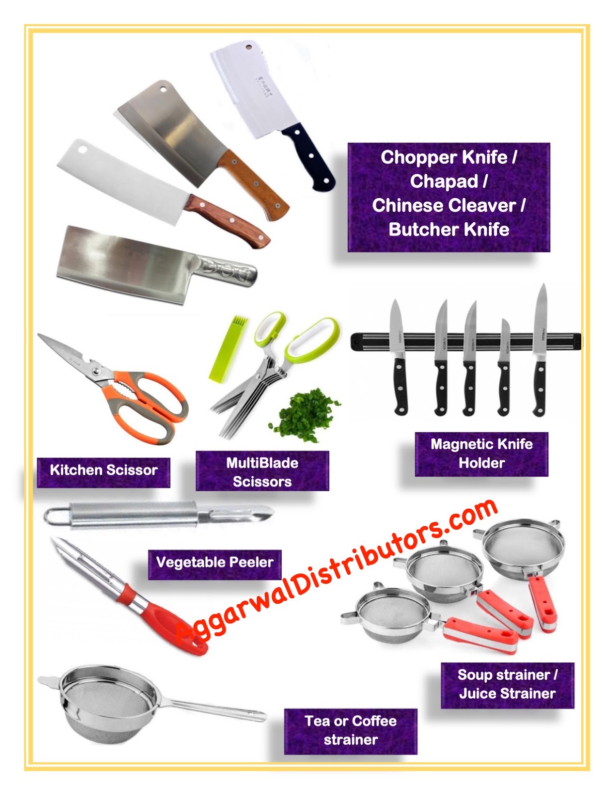 Aggarwal Distributors Kitchen Utensils & Machines