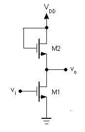 nmos amplifier load diode common source vlsi lesson magic enhancement adjusted gain