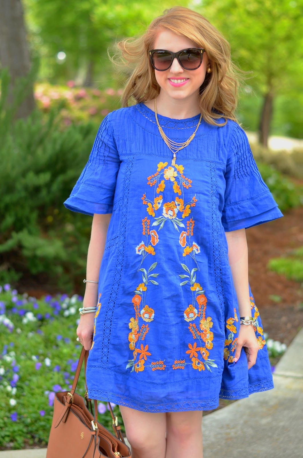 Free People Embroidered Dress