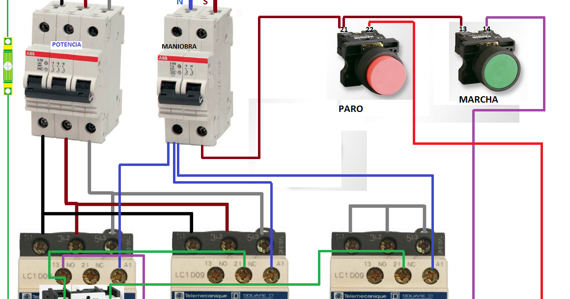 esquema estrella triangulo ~ Esquemas eléctricos