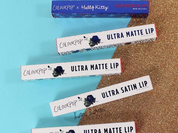 ColourPop Ultra Matte, Metallic & Satin Lips - Knotty, Perky, Wild Nothing, Surprise & Wink Swatches & Review