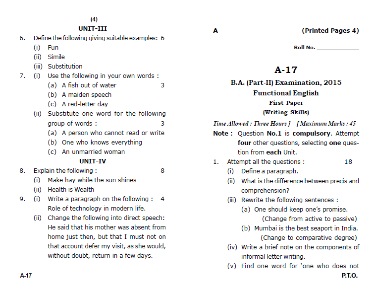 Difference between english and functional english picture