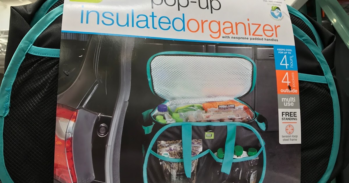 Smart Design Popup Insulated Organizer Costco Weekender