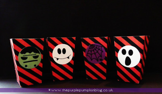 Halloween 2" Circle Toppers at The Purple Pumpkin Blog