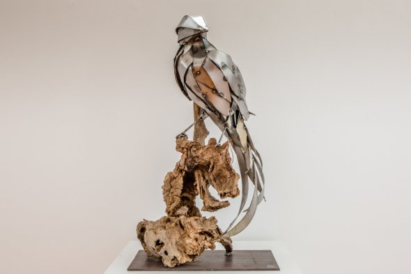 As esculturas de animais metálicos de Georgie Seccull Georgie Seccull arte esculturas metálicas de animais sucata