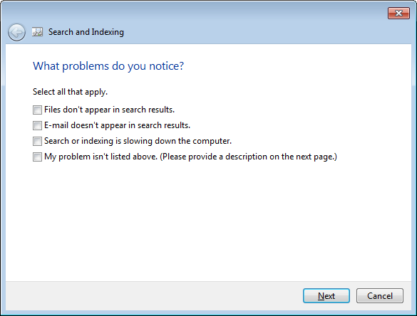 Fix Searching and Indexing issue and Rebuild the Index Fix Searching and Indexing issue and Rebuild the Index