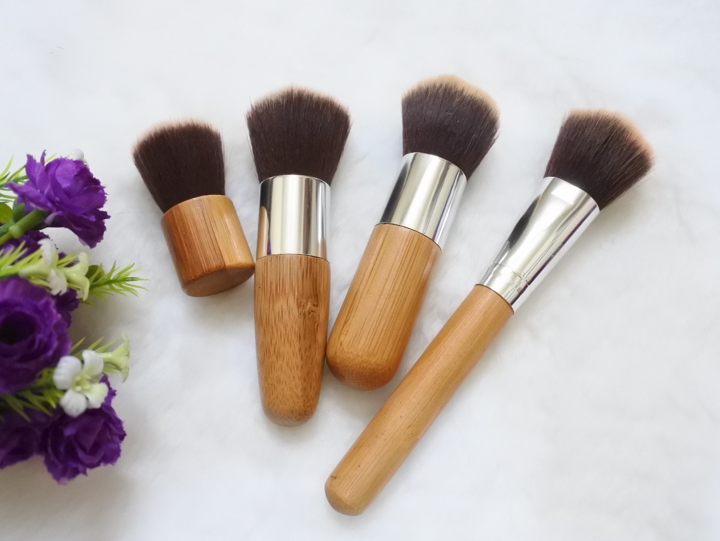 Make Up Brush Untuk Pemula Bamboo Brush Set DaretoChange by Indonesian Beauty Blogger