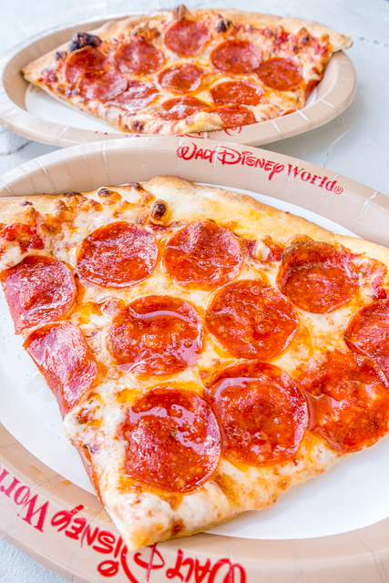 Pizza from the Pizza Window on the Boardwalk - Walt Disney World Pizza from the Pizza Window on the Boardwalk - Walt Disney World
