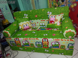 sofa bed inoac 2016 motif keroppy