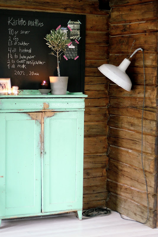 EN ESPACIO VITAL: Muebles Recuperados y Decoración Vintage: El verde está de moda {Mint, fashionable color}