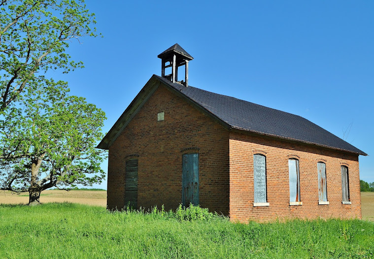 OHIO ONE ROOM SCHOOLHOUSES/SHELBY COUNTY SHORT'S SCHOOL/SHELBY COUNTY