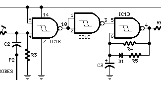 Simple Plant Watering Watcher Circuit Diagram