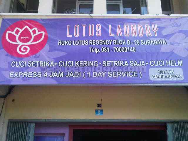 LOWONGAN KERJA JATIM LOWONGAN LOTUS LAUNDRY SURABAYA