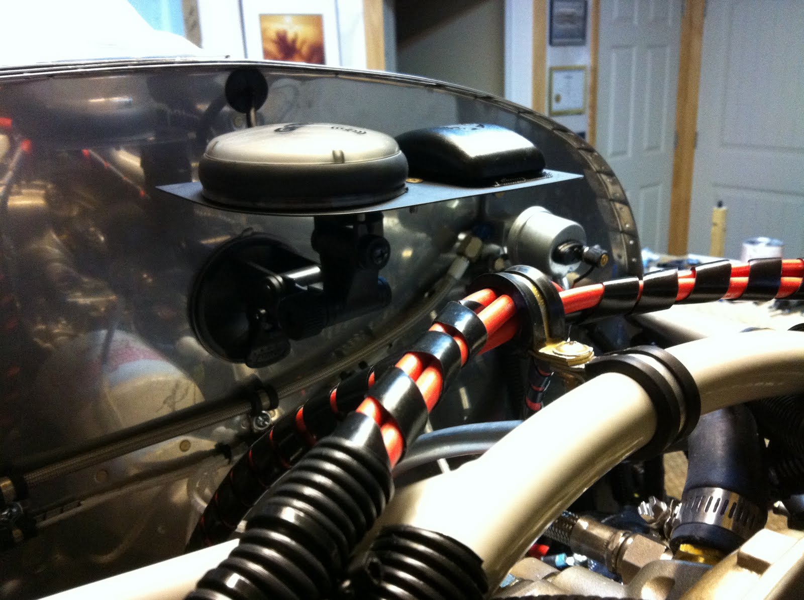 to JT's RV8 Aircraft Factory! GPS Antennas and Mount