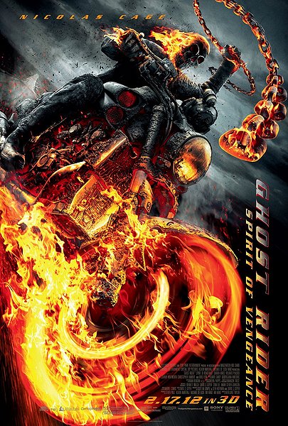 New to DVD/Blu-ray: Ghost Rider: Spirit of Vengeance not quite a flaming  pile but not much fun either