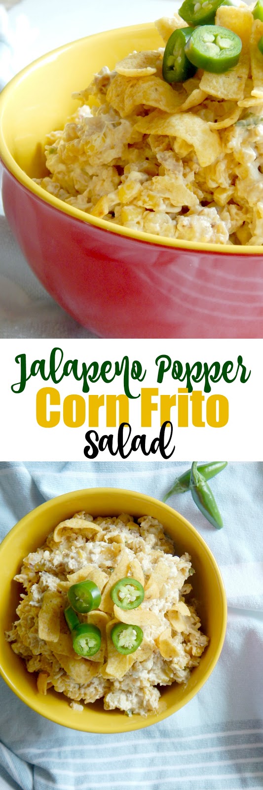 Jalapeno Popper Corn Frito Salad Ally's Sweet & Savory Eats