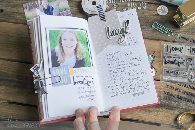 Save time. Keep memories. A beautiful way to document the Right Now by Jamie Pate. Photo Journal by Heidi Swapp  | @jamiepate for @heidiswapp